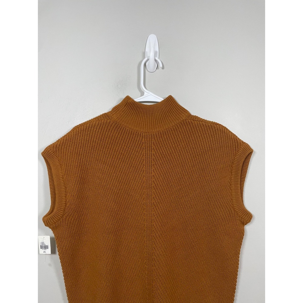 By Anthropologie‎ Mock Neck Sleeveless Sweater Tunic Size XXS - Picture 5 of 10